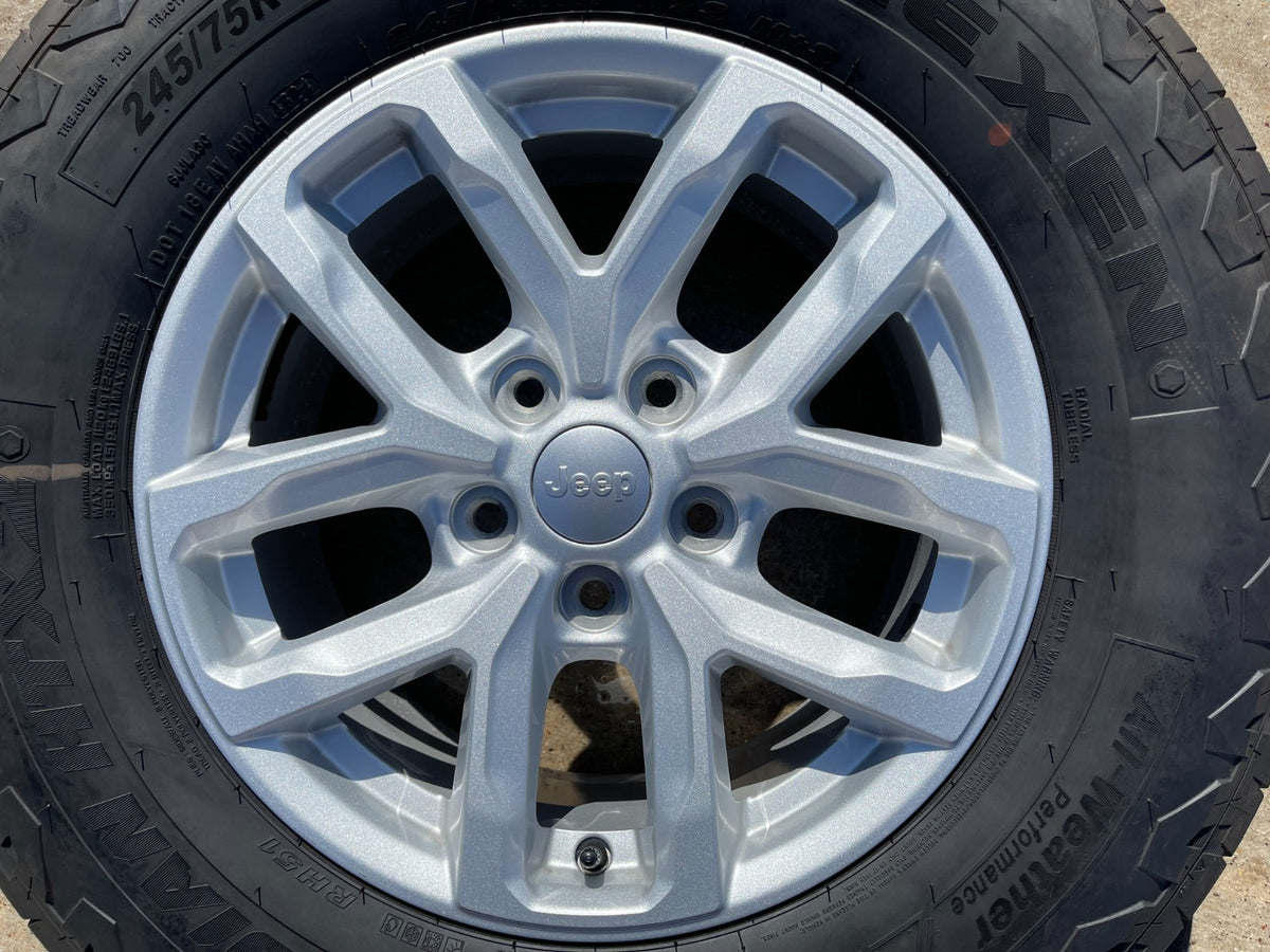 17" Jeep Gladiator RUBICON OEM wheel rim 9301 95329 Wrangler spare NEXEN NEW