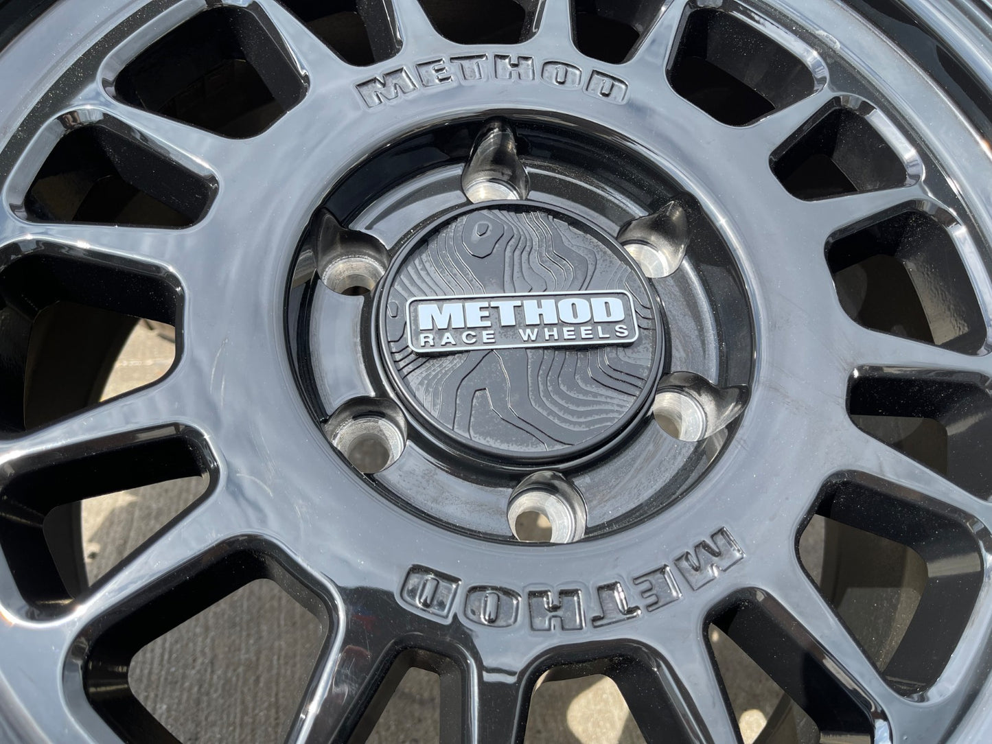 17x8.5 17" Method Racing MR318 Silverado RAM Tacoma wheels rims 6x139 6x5.5 35"