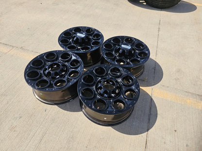20" Ford F-250 F-350 OEM black Lariat wheels rims 10299 10484 NEW