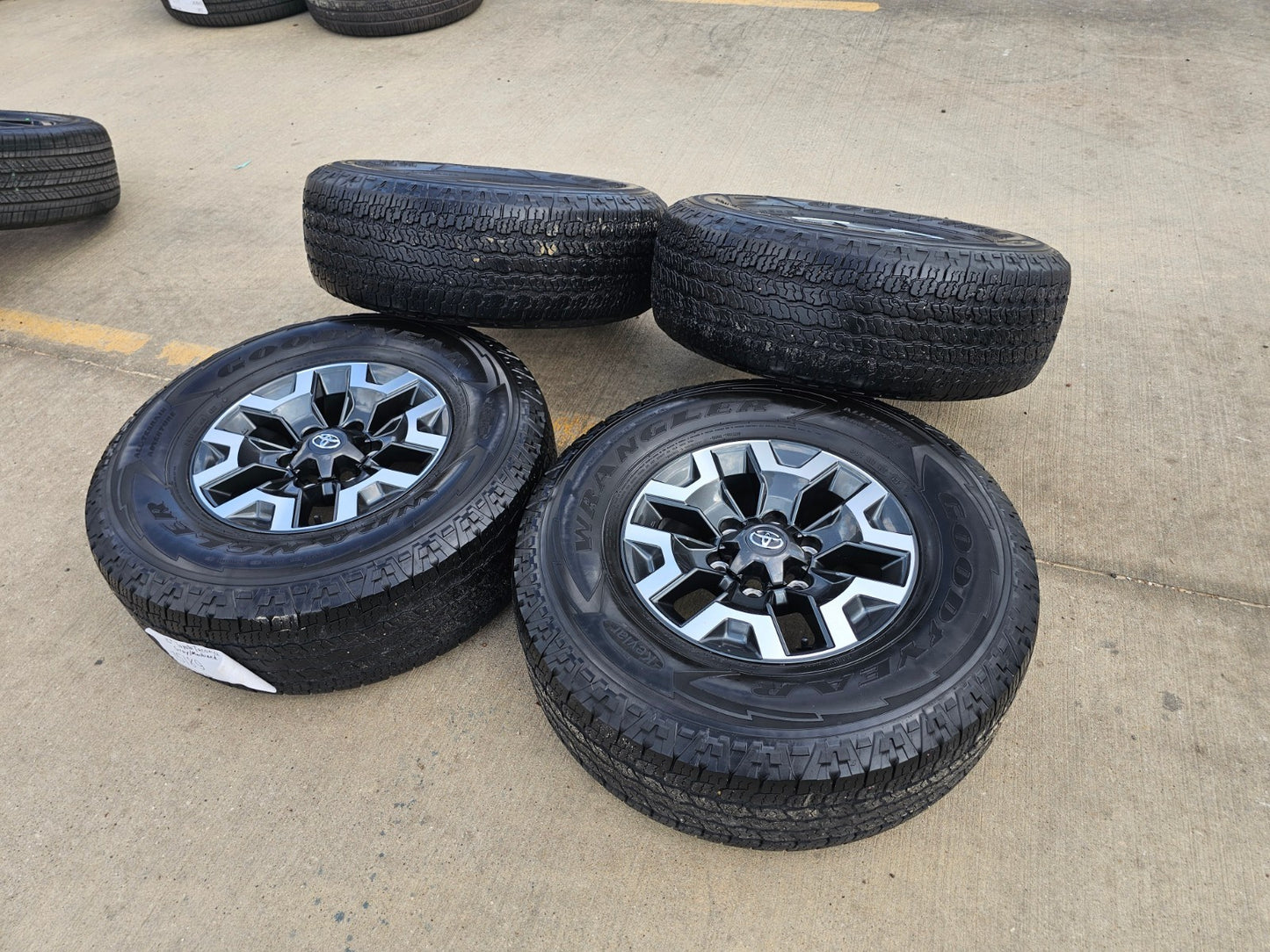 16" Toyota Tacoma TRD wheels rims SET 75189 OEM 4Runner FJ GOODYEAR