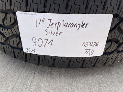 17" Jeep Gladiator OEM wheels rims 9074 Wrangler GOODYEAR TERRITORY A/T NEW