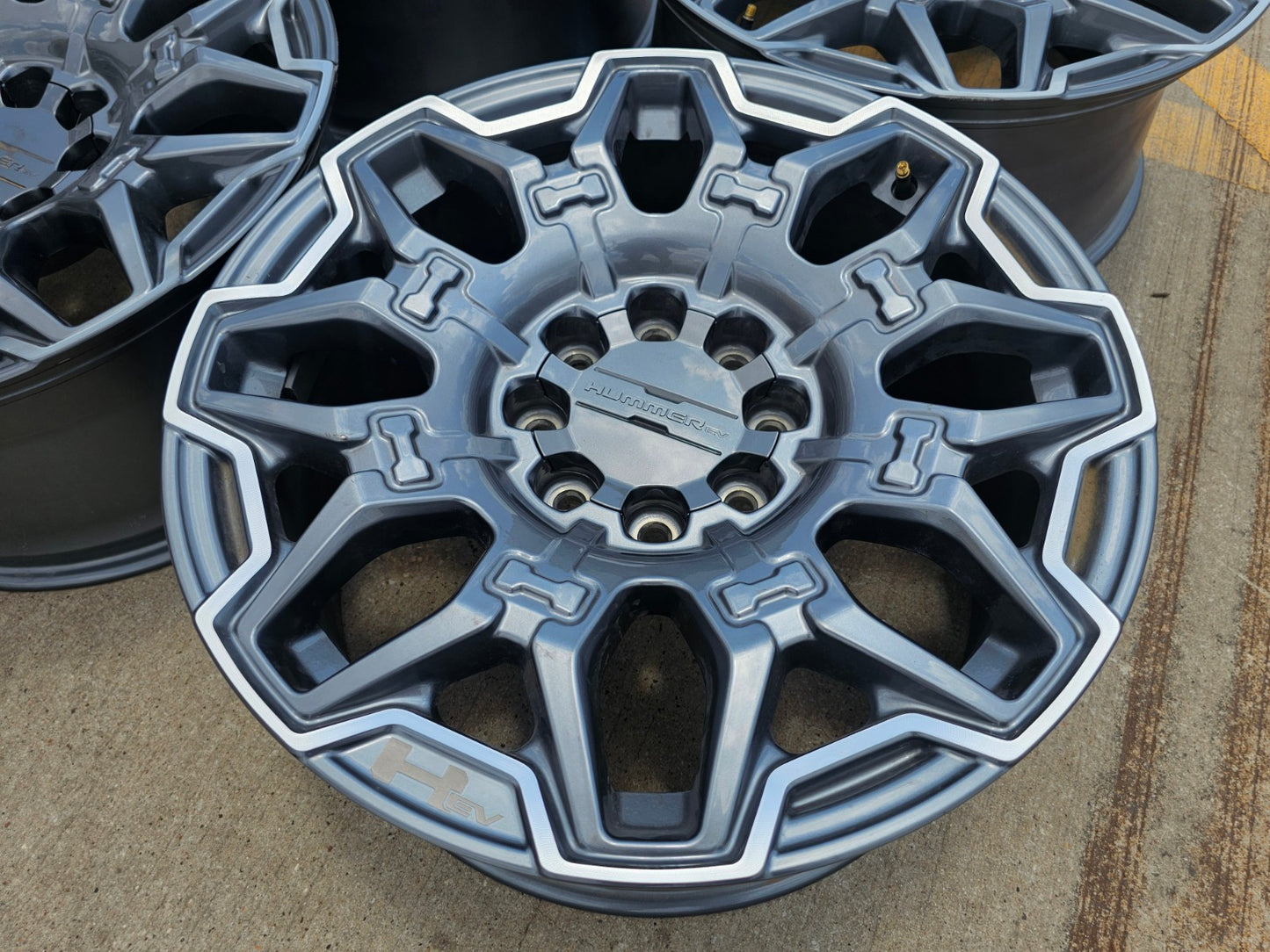 22" Hummer EV HEV 2500 OEM 8x165 14094 wheels rims 2023 2024 2025 2026 2027