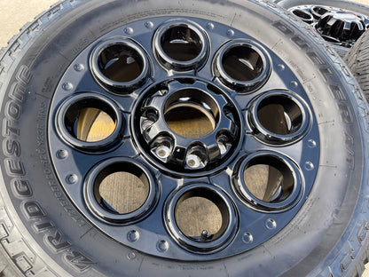 20" Ford F-250 F-350 OEM black Lariat wheels rims 10299 10484 NEW