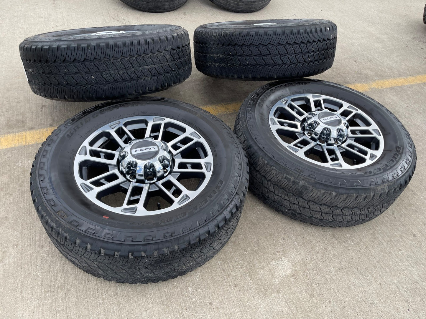 20" Ford F-250 F-350 OEM 10302 10483 LIMITED SET wheels rims 2024 2025 2026 2027