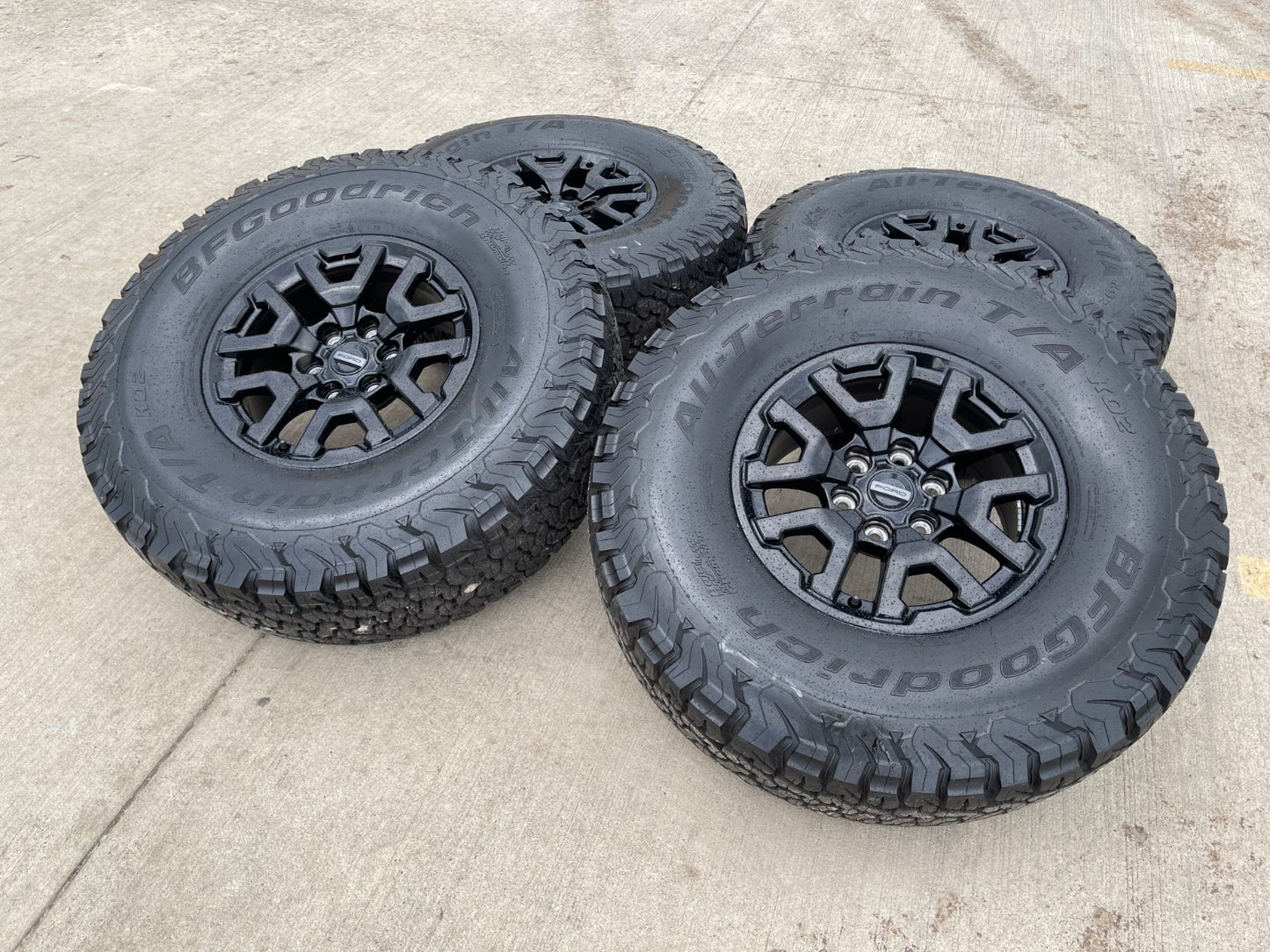 17" Ford F-150 Raptor Bronco OEM 10461 rims wheels 2025 2026 BFG KO2 A/T NEW 37"