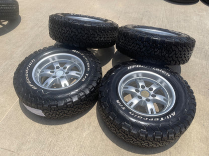 17" Toyota FJ Cruiser BBS TRD PRO 4Runner Tacoma OEM wheels rims BFG KO2 A/T NEW