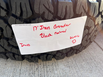 17" INEOS Grenadier OEM black wheels rims 8775 tires 2023 2024 2025 2026 NEW BFG