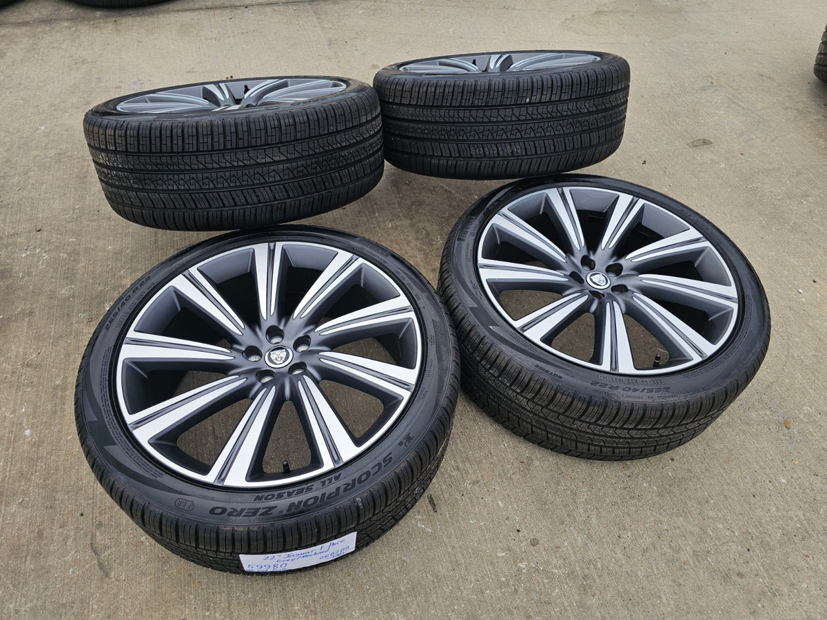 22" Jaguar F-Pace OEM 59980 wheels rims 2022 2023 2024 2025 2026 2027 SET NEW