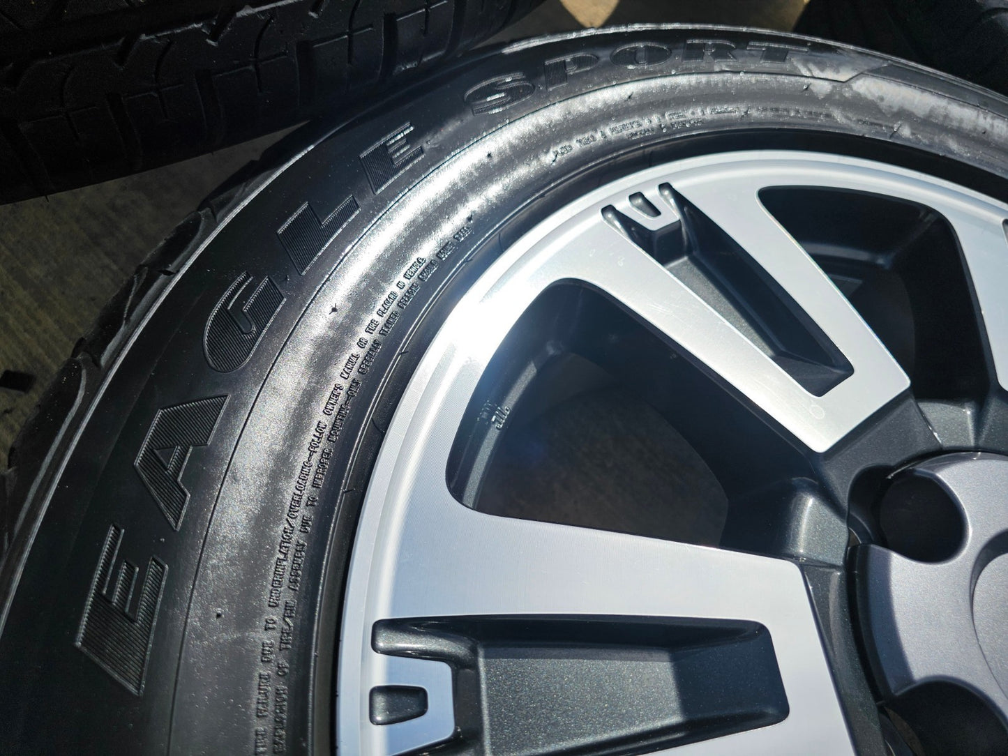 20" Toyota Tundra PLATINUM OEM 75159 SET wheels rims 5x150 tires GOODYEAR