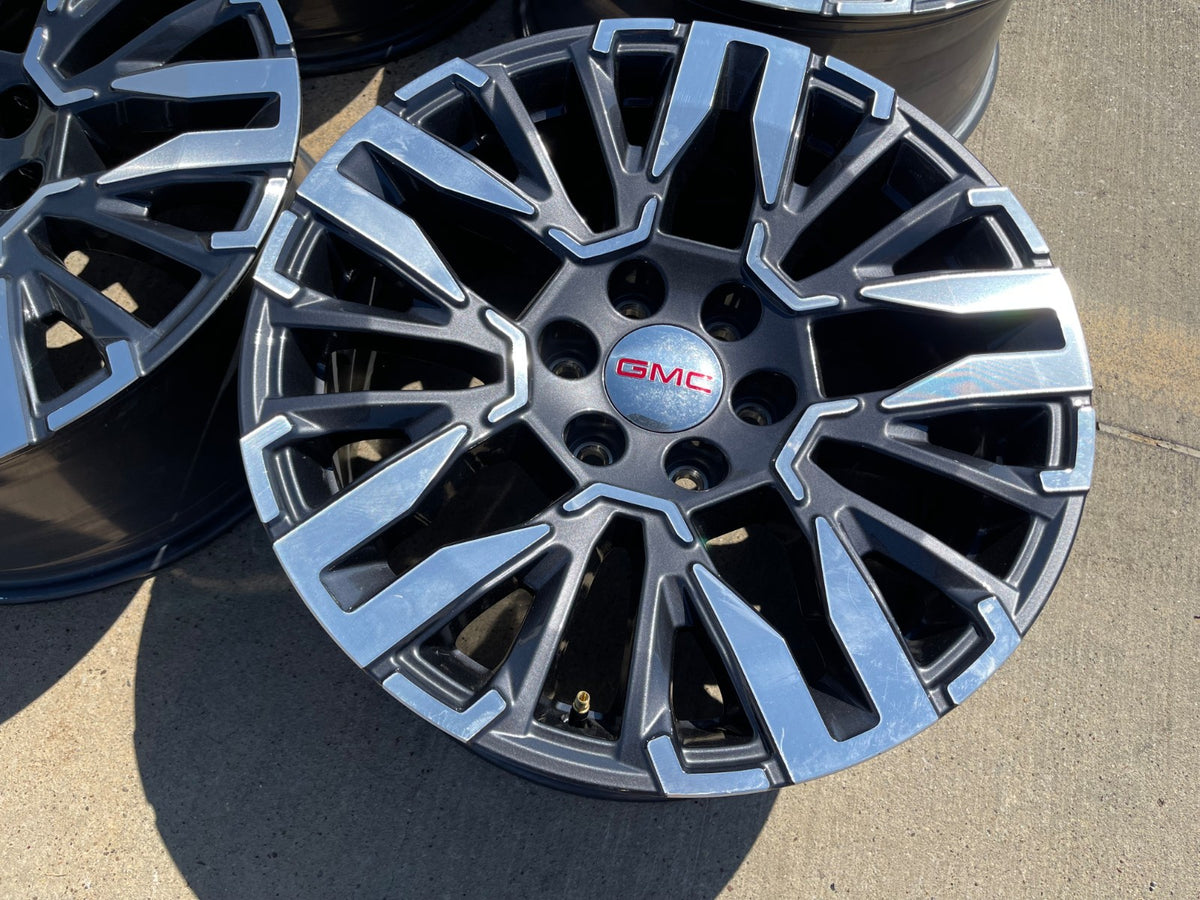 20" Chevy Silverado Z71 GMC Sierra Canyon OEM wheels rims 2025 2026 2027 NEW