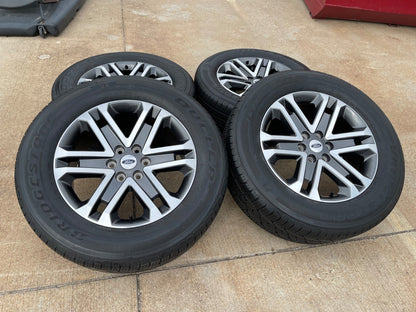 20" Ford F-150 OEM rims wheels 10345 95025 Expedition 2022 2023 2024 BRIDGESTONE