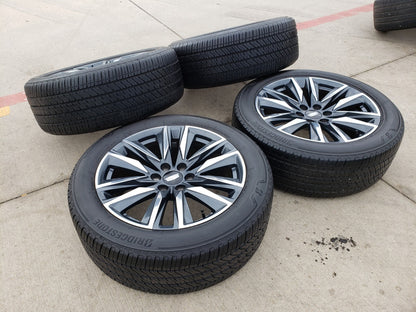 NEW 22" Cadillac Escalade OEM wheels rims 95028 4869 GMC Sierra SET 1999-2027