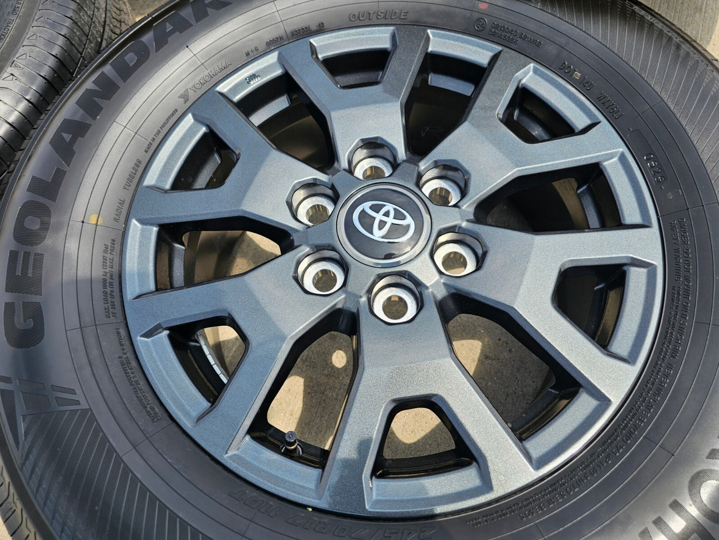 17" Toyota 4Runner Tacoma TRD OEM 42611 wheels rims tires 2024 2025 2026 NEW