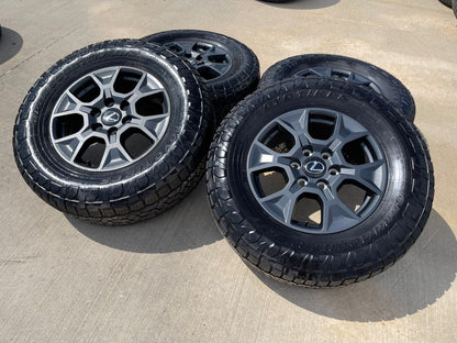 18" Toyota Tacoma TRD OEM 10544 wheels rims Land Cruiser Tundra SET TOYO A/T3