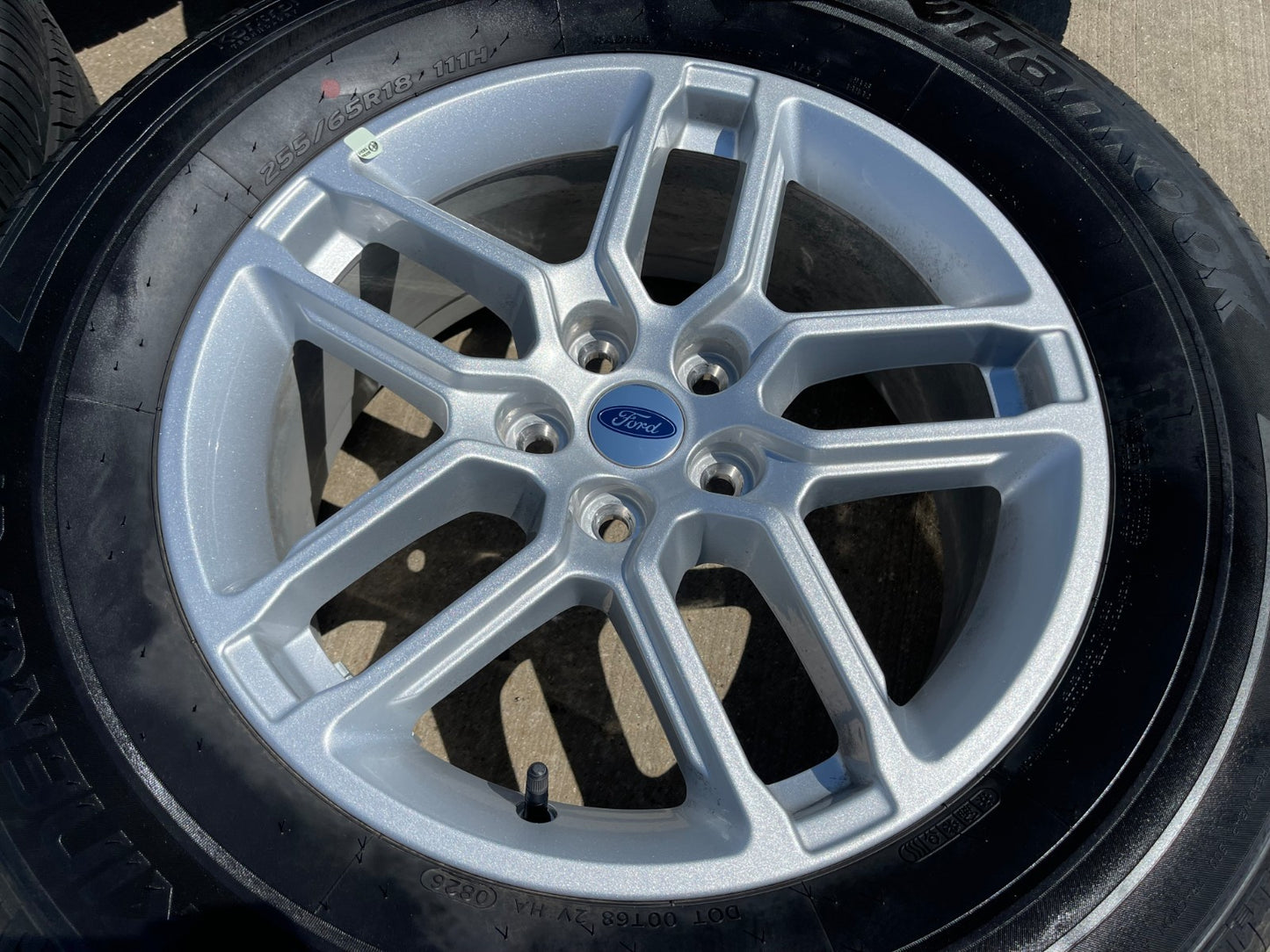 18" Ford Explorer Limited OEM 94024 rims wheels Lincoln Aviator HANKOOK NEW