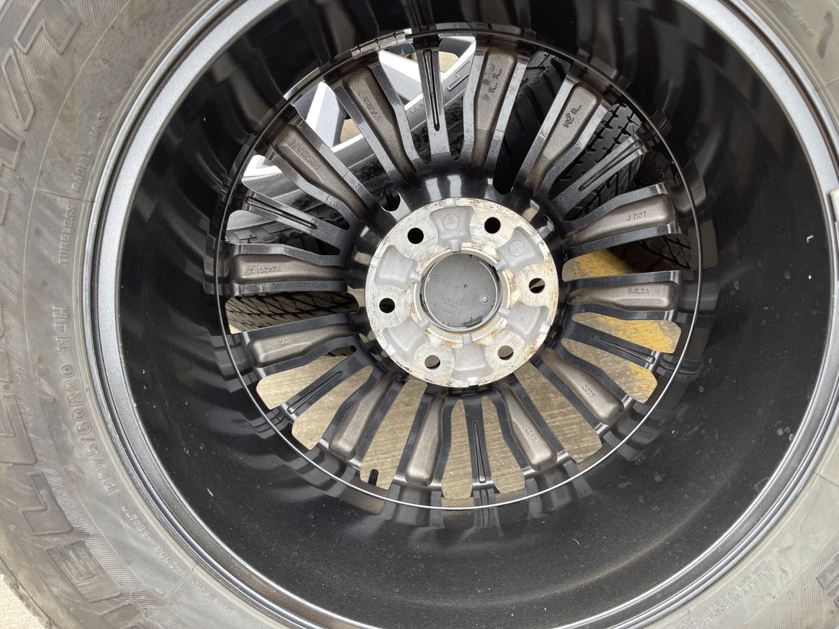 20" Nissan Titan Armada Infiniti QX80 OEM 62858 wheels rims 2024 2025 2026 SET