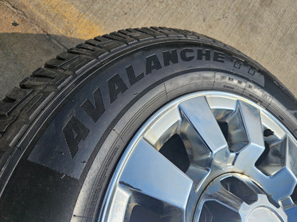 20" GMC Sierra 2500 3500 DENALI OEM 5704 wheels rims tires HERCULES