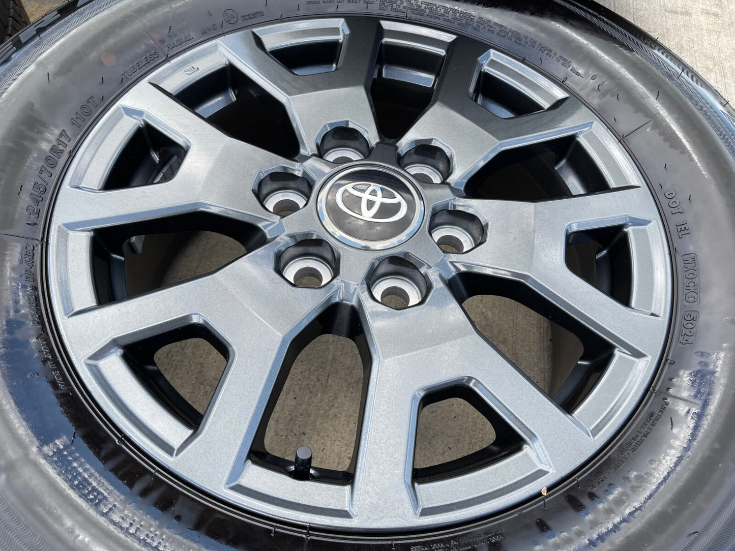17" Toyota 4Runner Tacoma TRD OEM 42611 wheels rims tires 2024 2025 2026 NEW