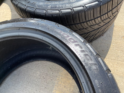 (2) 285/35R20 + (2) 305/35R20 BFG G-Force Comp 2 A/S 104Y XL tires SET