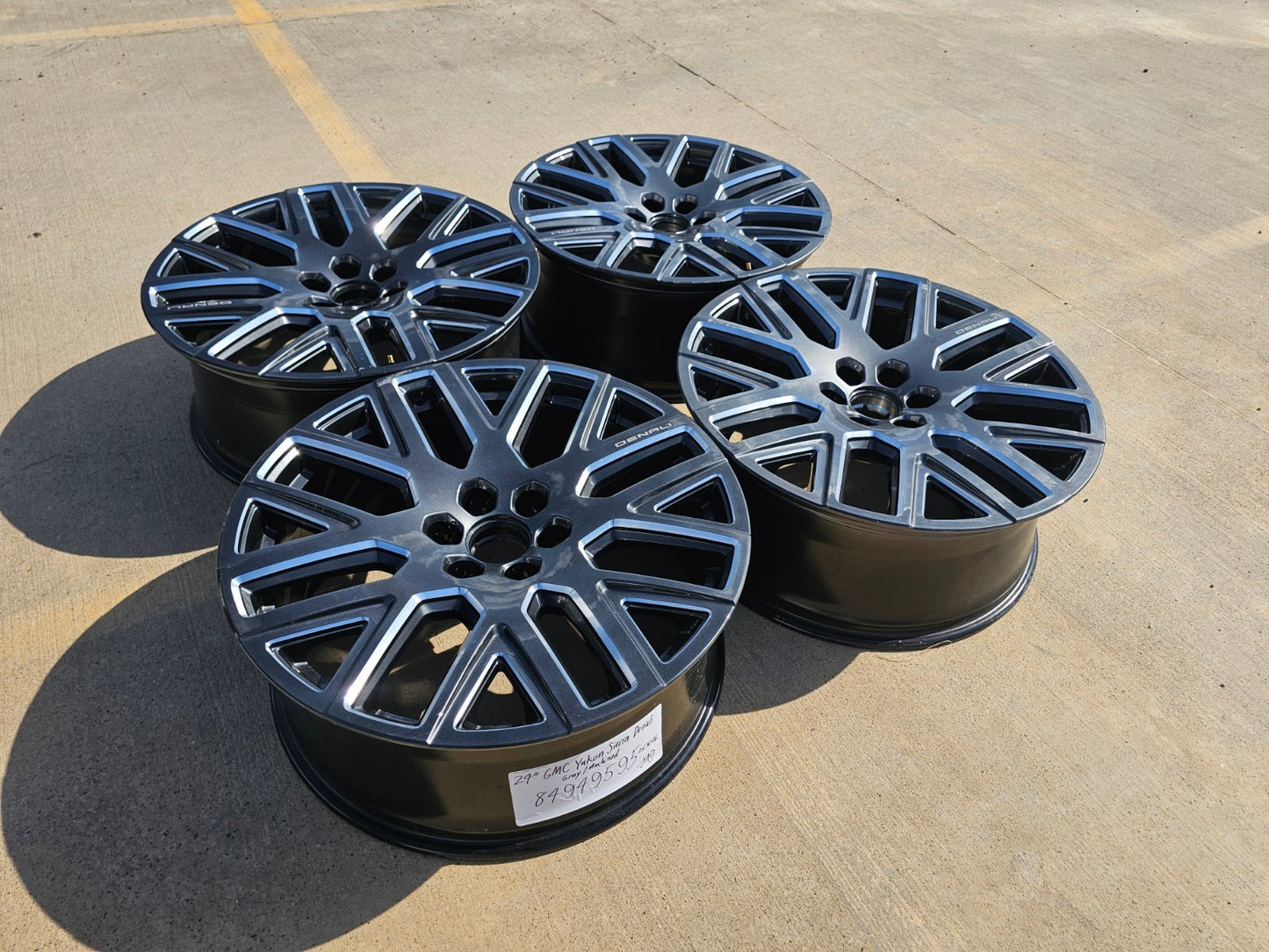 24" GMC Yukon Sierra DENALI OEM wheels rims 2024 2025 2026 2027 DISCOUNTED