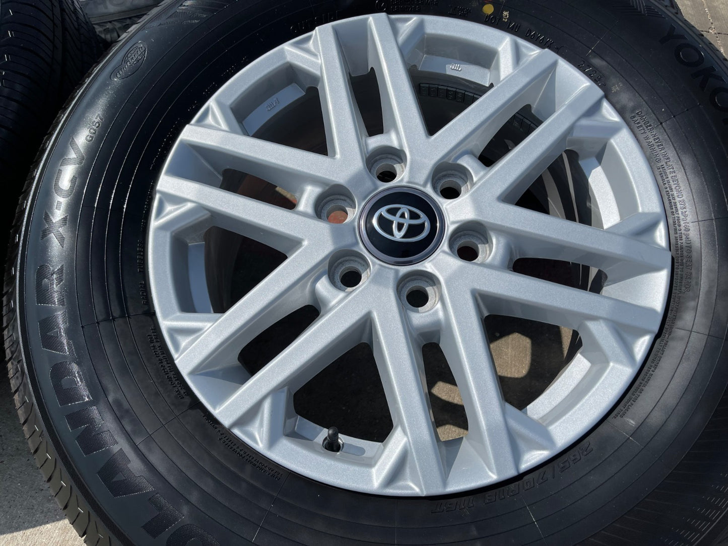 18" Toyota Tundra Sequoia TRD OEM 75281 wheels rims LX600 2025 2026 2027 NEW