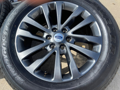 20" Ford Expedition F-150 OEM rims wheels 10144 SET Limited BRIDGESTONE