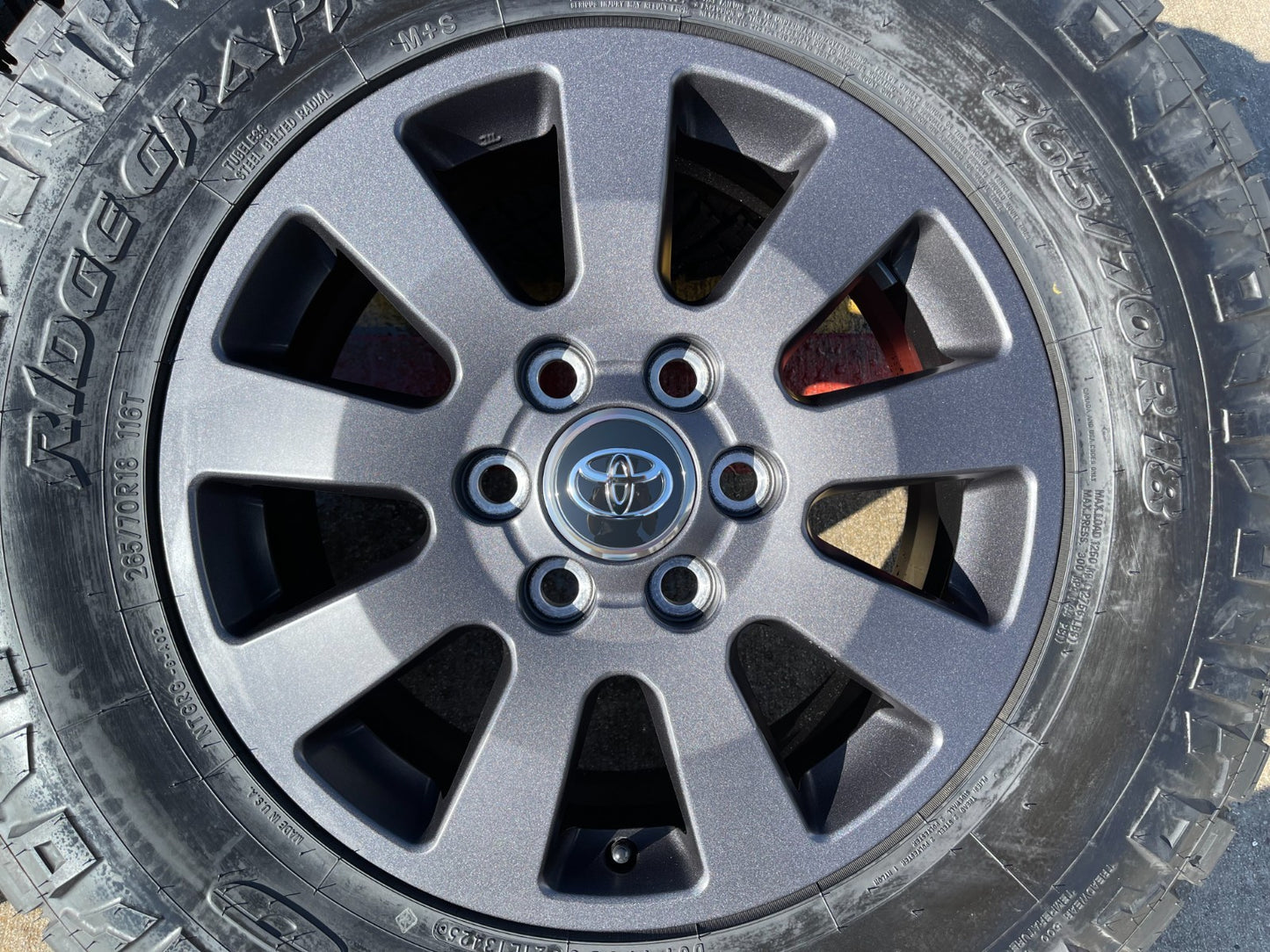 18" Toyota Land Cruiser OEM wheels rims 95952 75304 Tundra Sequoia NEW NITRO