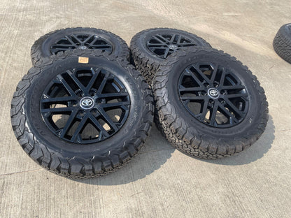 18" Toyota Tundra Sequoia TRD OEM 75281 wheels rims LX600 2025 2026 NEW BFG KO2