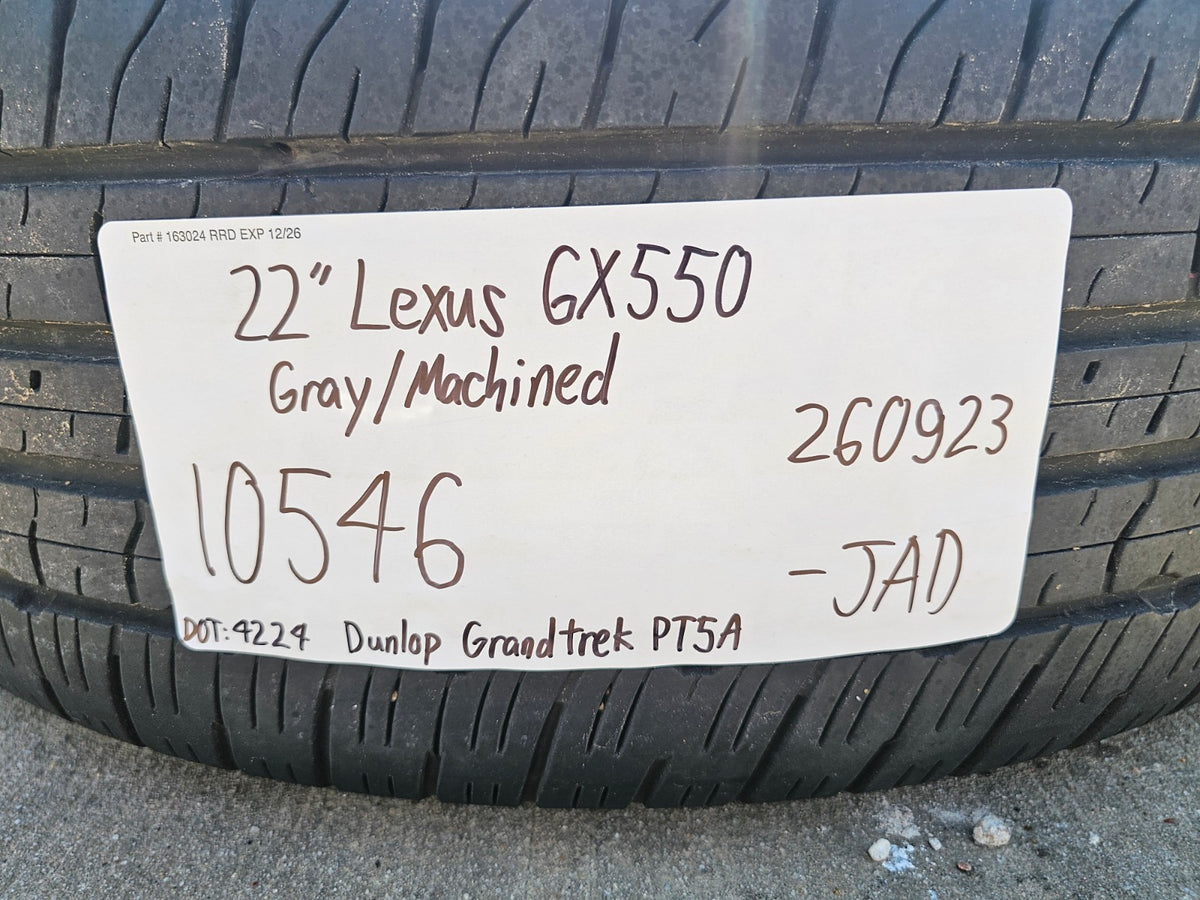 22" Lexus GX550 OEM wheels rims Toyota Land Cruiser Tundra 78519 LX600 SET