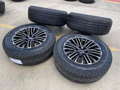 20" Chevy Silverado Tahoe GMC Sierra Yukon OEM wheels rims SET 2026 2027 NEW