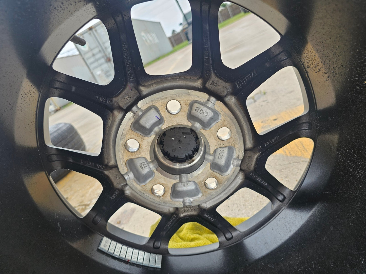 17" Jeep Wrangler Rubicon OEM wheel rim Gladiator spare 2023 2024 2025 NEW