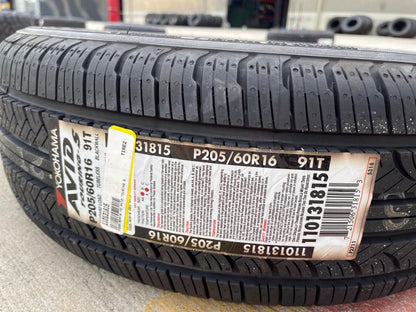 (1) 205/60/16 Yokohama Avid Touring S tire P205/60r16 NEW