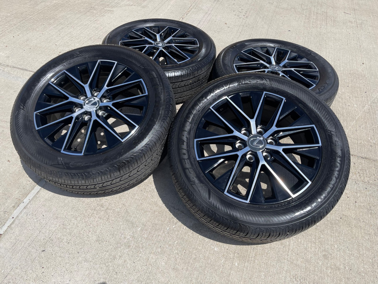 20" Toyota Land Cruiser Tundra OEM wheels rims 10545 Lexus GX550 LX600 SET