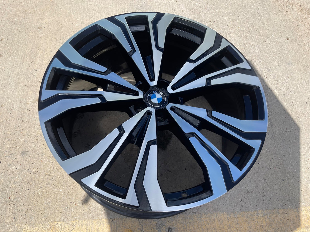 23" 23x10.5 BMW X7M X5 X6 X7 OEM Series 86674 REAR wheel rim 2023 2024 2025 2026