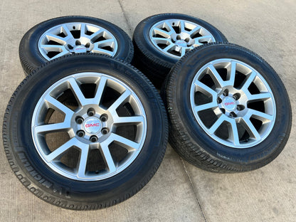 20" GMC Sierra Yukon DENALI OEM wheels rims 5699 5644 MICHELIN DEFENDER LTX M/S2