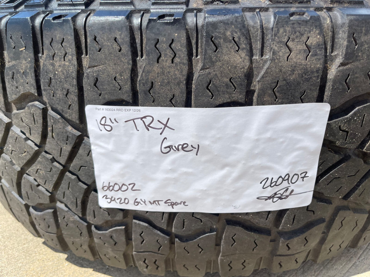 18" Dodge Ram 1500 TRX RHO Gray OEM 66002 wheel rim TERRITORY A/T 35"
