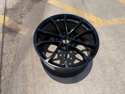 19x10 19" Chevy Corvette STINGRAY C7 OEM wheel rim 5542 5779 black FRONT