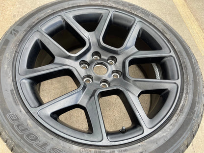 22" Dodge Ram 1500 OEM LIMITED Laramie wheel rim black 2725 2684 BRIDGESTONE