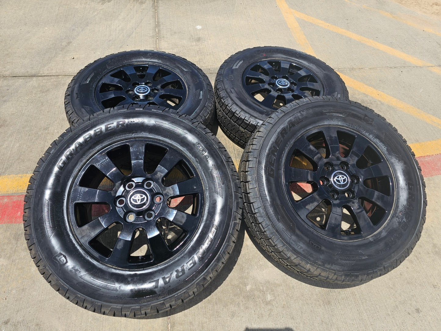 18" Toyota Land Cruiser OEM TRD wheels rims 95952 SET Tundra Sequoia NEW