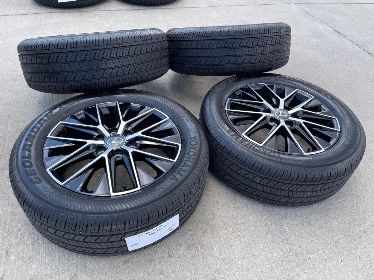 20" Toyota Land Cruiser Tundra OEM wheels rims 10545 Lexus GX550 LX600 SET NEW