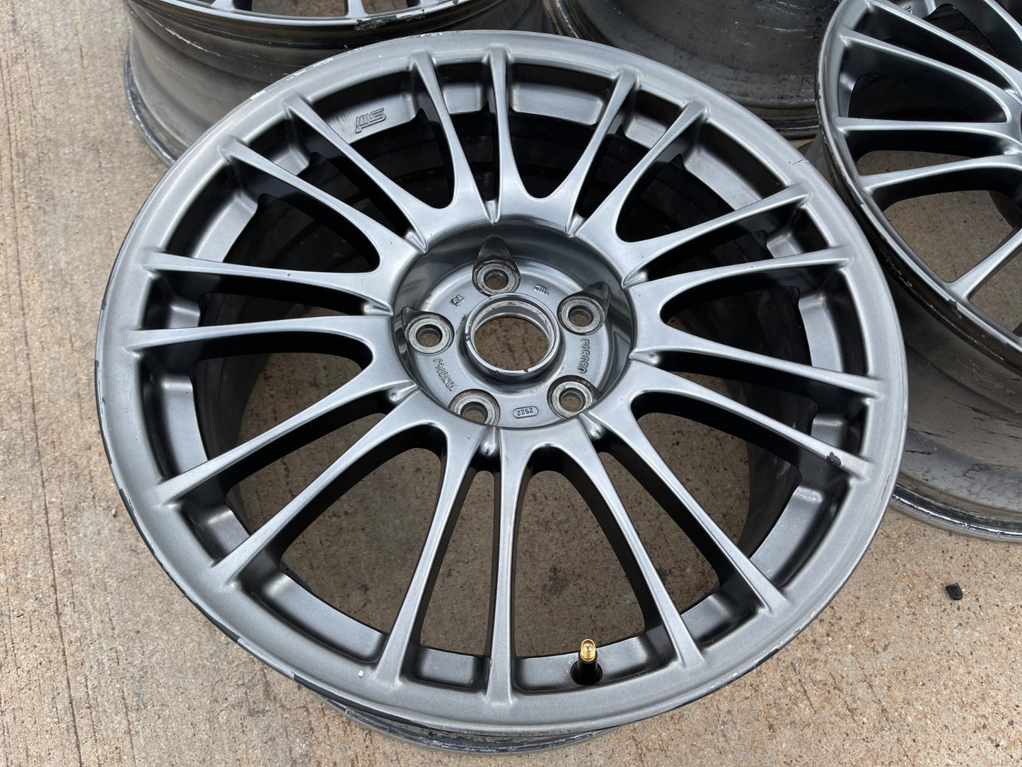 18" Subaru Impreza WRX STI OEM FORGED 68778 wheels rims Legacy Forester Outback
