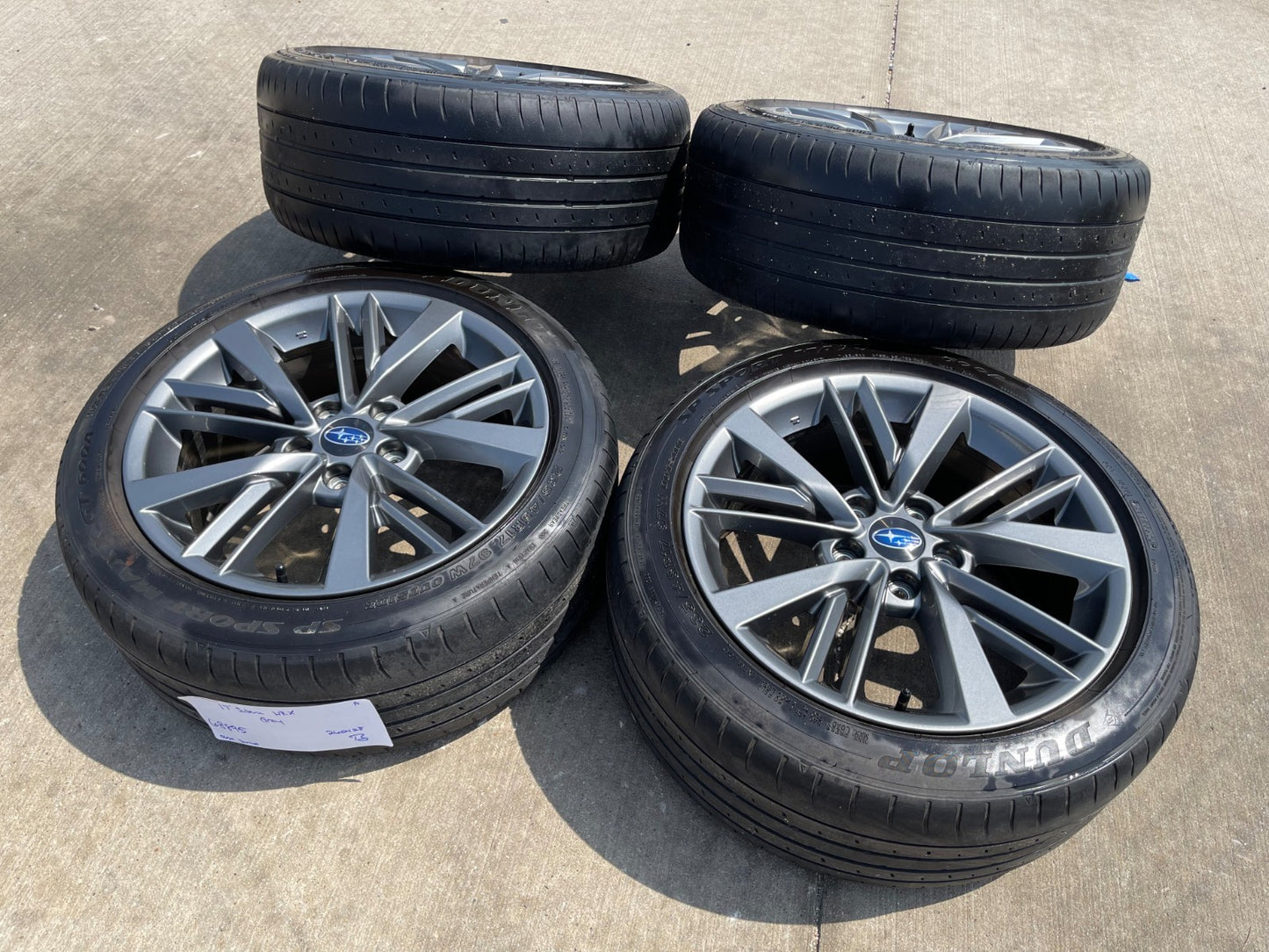 17" Subaru Impreza WRX STI OEM 68895 wheels rims Legacy Forester Outback