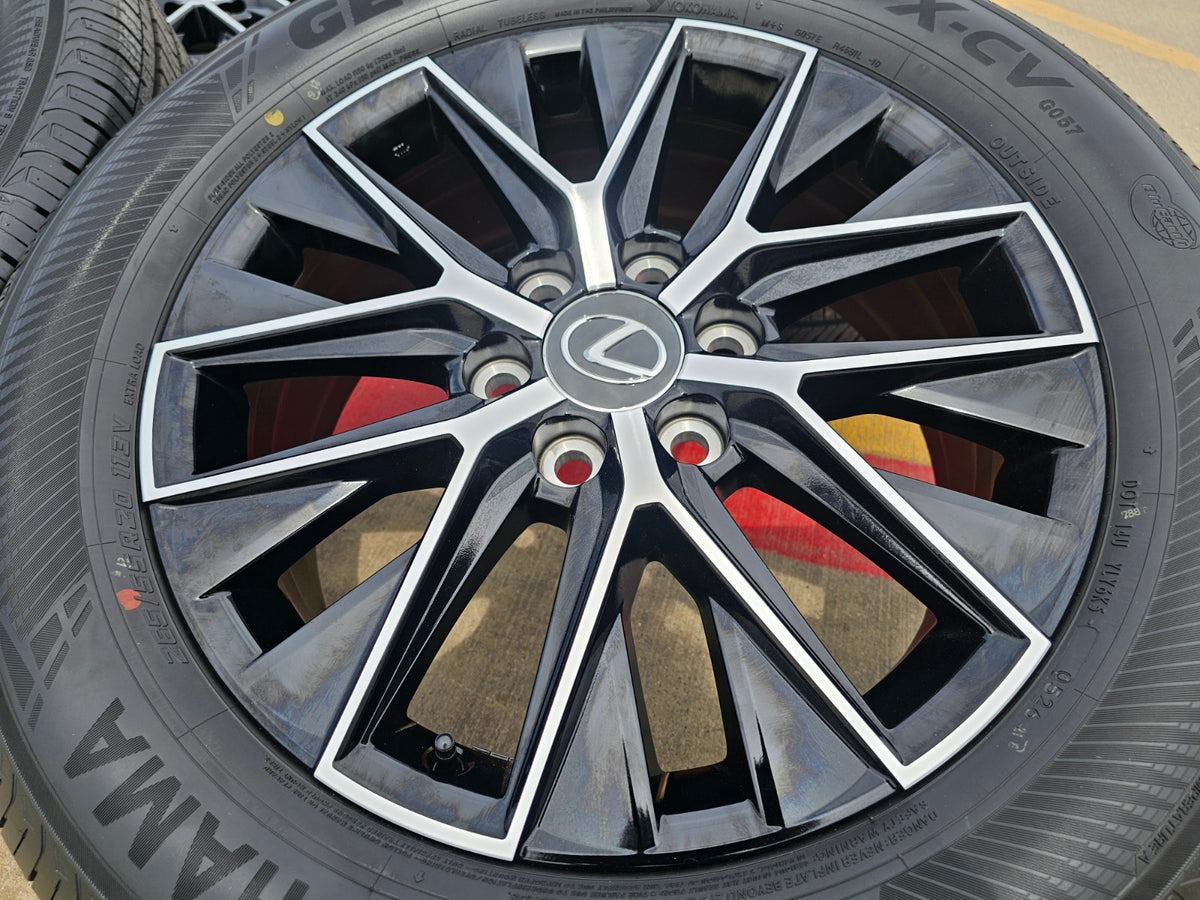 20" Toyota Land Cruiser Tundra OEM wheels rims 10545 Lexus GX550 LX600 SET NEW