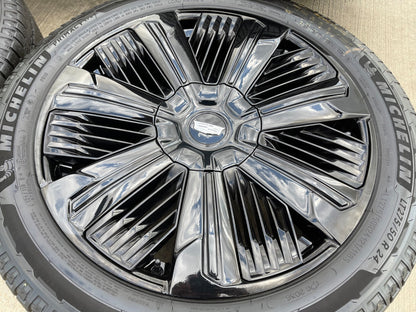 24" Cadillac Escalade IQ DEEP SPACE EV OEM wheels rims Hummer 2500 2026 2027 NEW