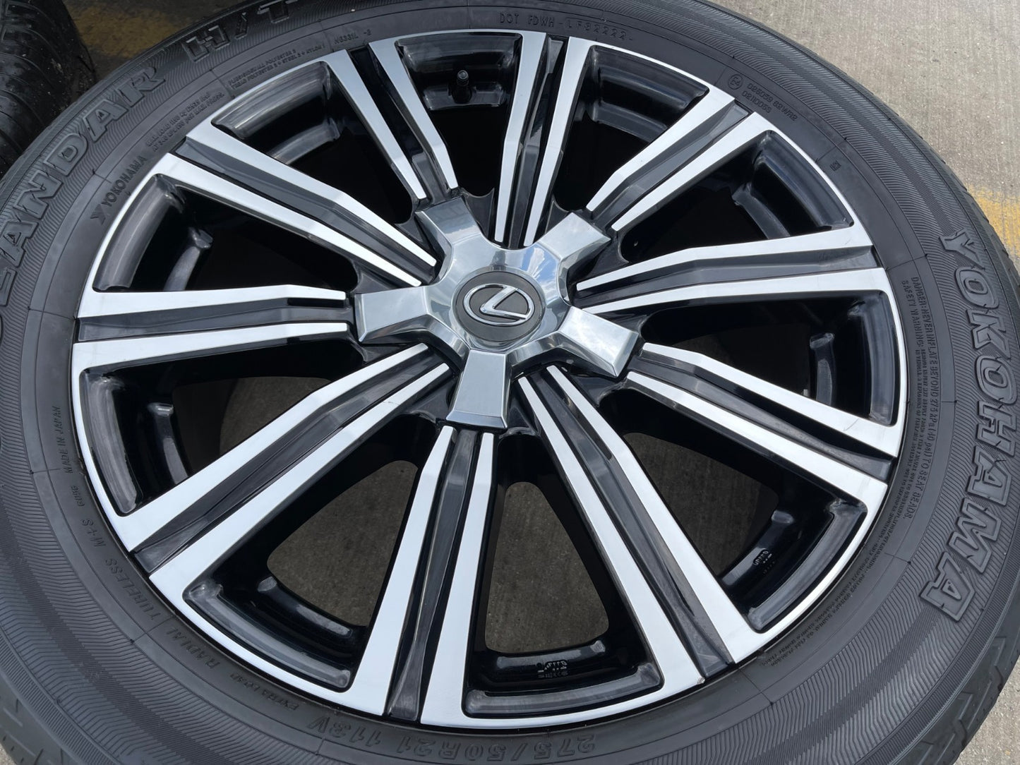 21" Lexus LX570 Land Cruiser OEM 74341 wheels rims tires 5x150 DISCOUNTED