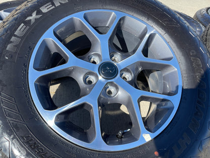 17" Jeep Gladiator OEM wheels rims 9235 Wrangler 2024 2025 2026 NEXEN NEW