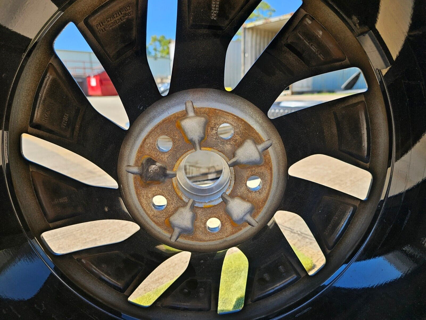 21" Lucid Air OEM Grand Touring wheel rim 5x120 spare 2023 2024 2025 spare FRONT