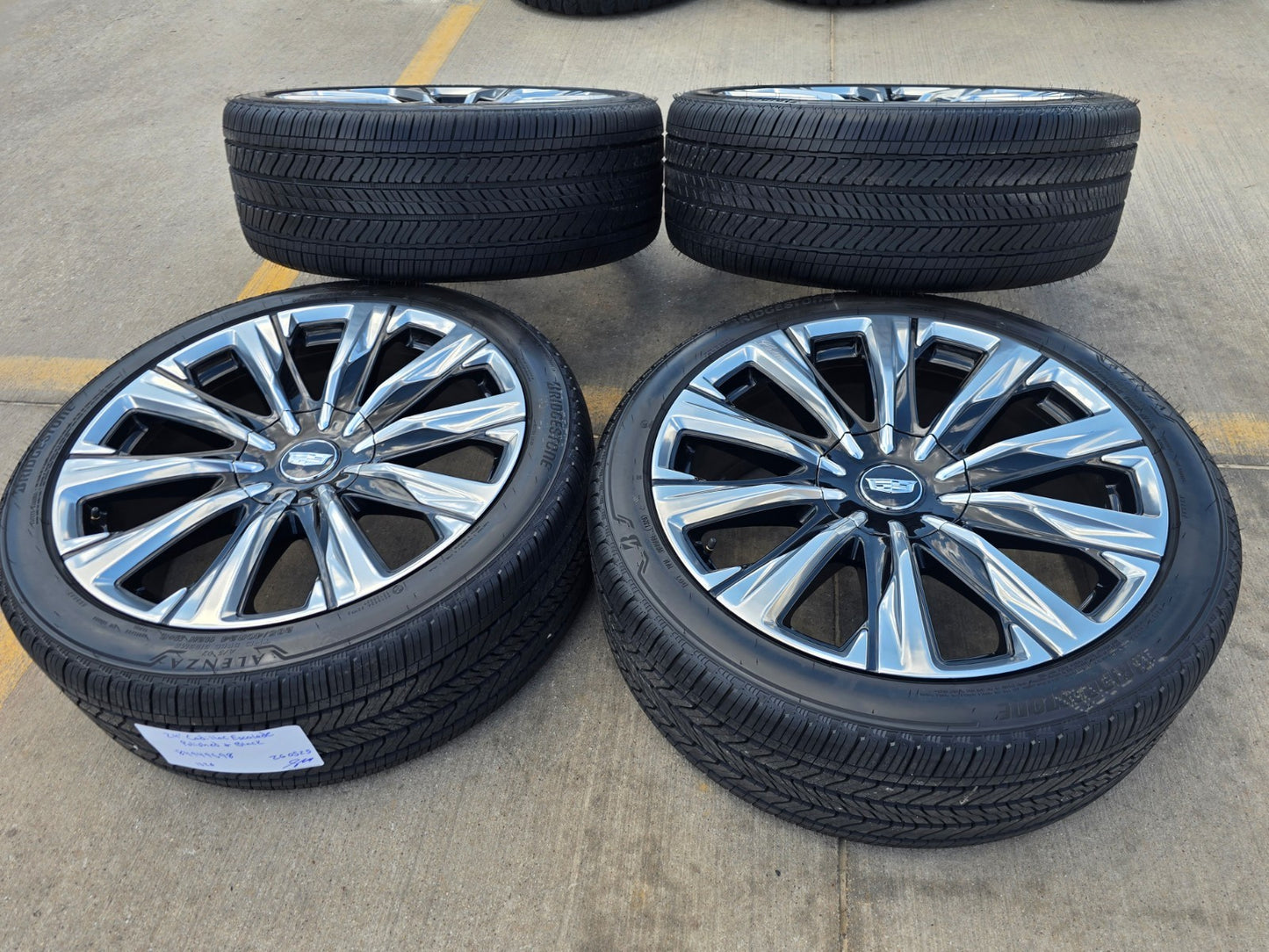 24" Cadillac Escalade PLATINUM OEM wheels rims V 2023 2024 2025 2026 2027 NEW