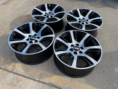 22" Cadillac Escalade Platinum OEM 4738 black wheels rims NEW
