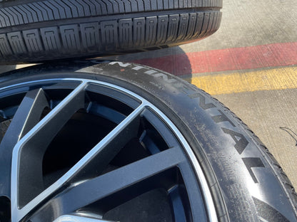 22" Audi RSQ7 OEM wheels rims SQ7 Q7 SQ8 Q8 RSQ8 59065 tires CONTINENTAL